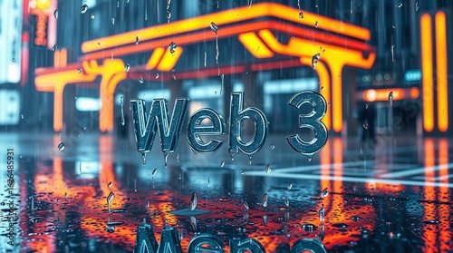technology web3 concept background
