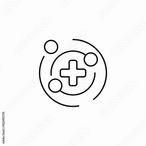 medicine technology icon sign vector
