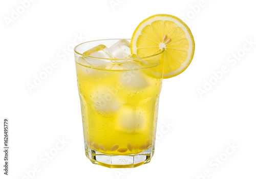Wallpaper Mural A glass of refreshing lemonade with ice. Torontodigital.ca