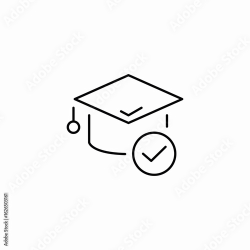 university app icon sign vector