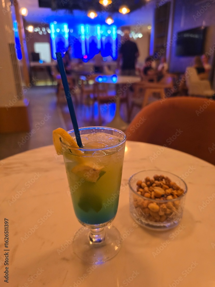 cocktail in bar cocktail in bar