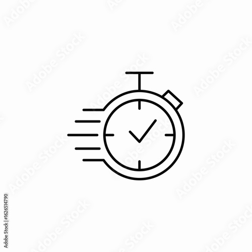 fast track icon sign vector