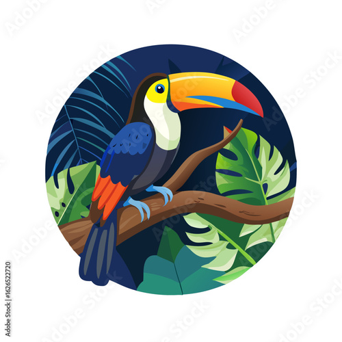 blue and yellow macaw