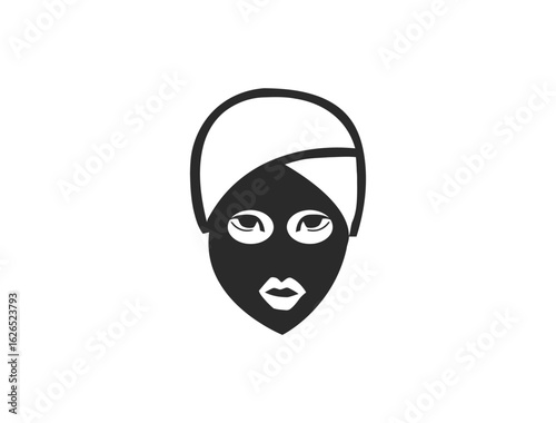 Beauty woman line art luxury creative flower and web icons. Cosmetics services & Spa icons for mobile app. Spa treatments, skin care, massage, serum, anti ageing, cosmetology minimalist logo design