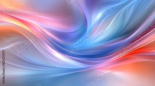 Wallpaper Mural Flowing hues of vibrant colors. Torontodigital.ca