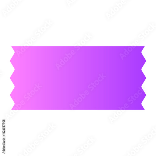 Ribbon gradient icon