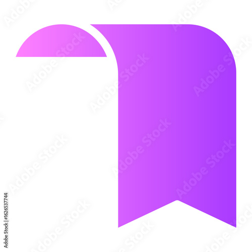 Sticker gradient icon