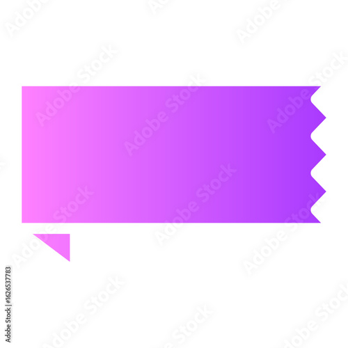 Stickers gradient icon