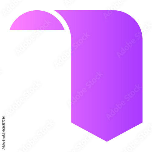 Sticker gradient icon