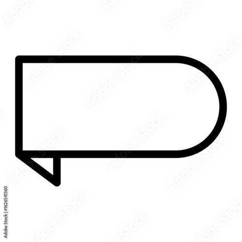 Ribbons line icon