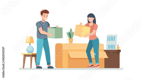 Moving in