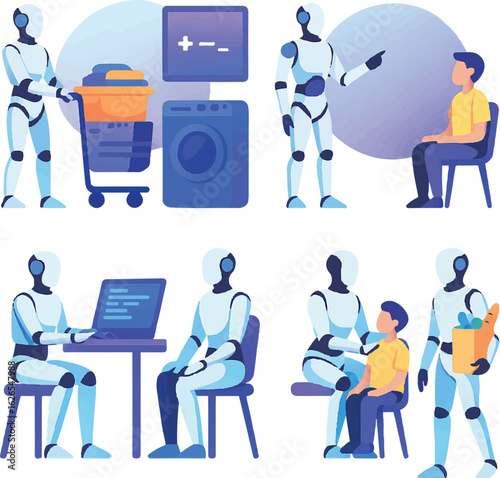 Robots Assisting Humans in Daily Activities