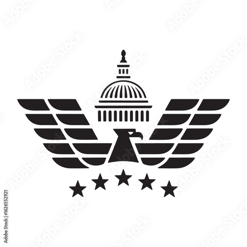 American Architectural Symbolism A Striking Emblem of National Identity and Governmental Authority Expressing Unity Through Design and Symbolic Imagery
