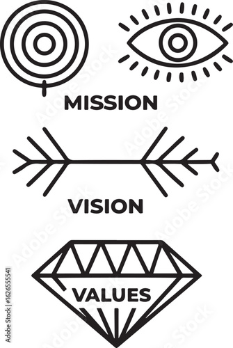 Versatile vector graphic design with a broad spectrum of colors and classic typography for creative projects