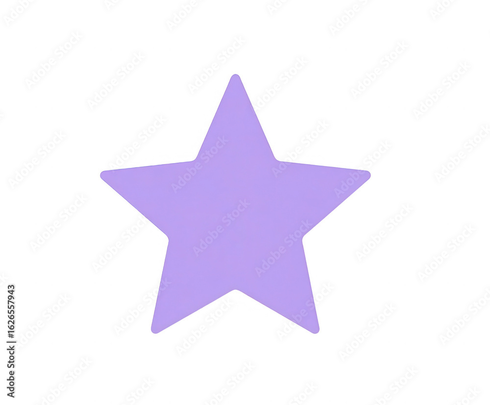 Obraz premium Light purple star graphic (2)