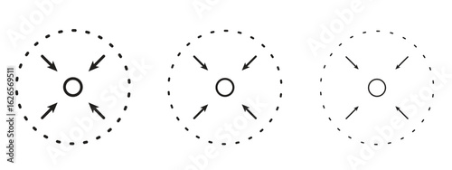 Compact size icon linear style sign for mobile concept and web design.