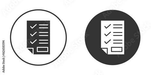 Quota icon logo design illustration template. Solid Style