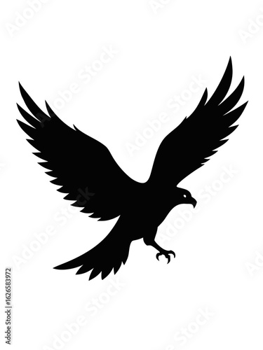  american bald fly eagle tattoo dove with feather design icon line airt vactor outline Illustrations on white backgrod