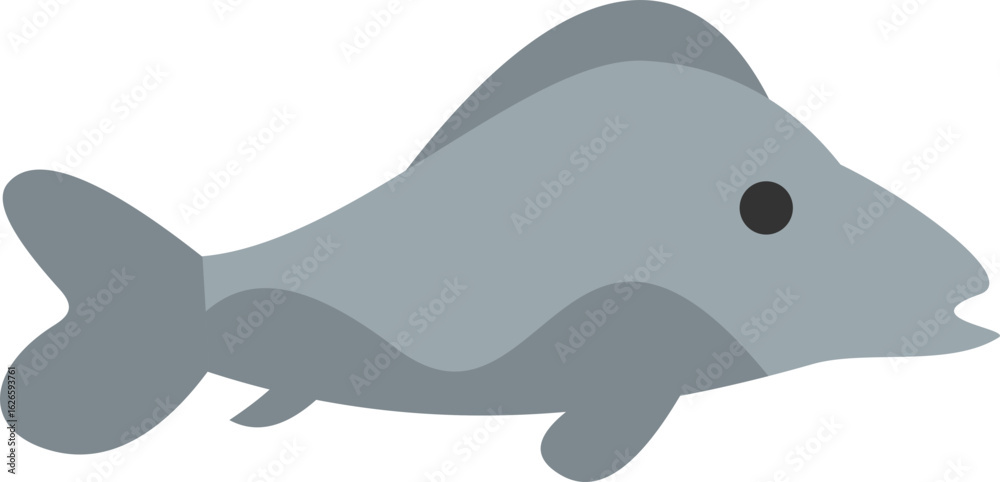Fish Flat Illustration