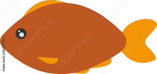 Fish Flat Illustration