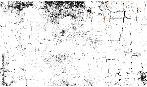 Grunge distressed abstract concrete wall texture with rough vintage overlay, fractured cement damage, dusty rubber scratches, broken urban grime, splattered stain noise, retro dot pattern