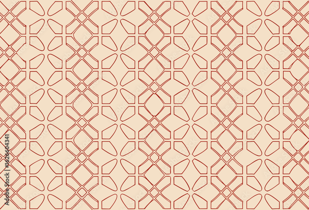Fototapeta premium abstract geometric pattern background. Vector seamless pattern .ornamental style. Seamless design.