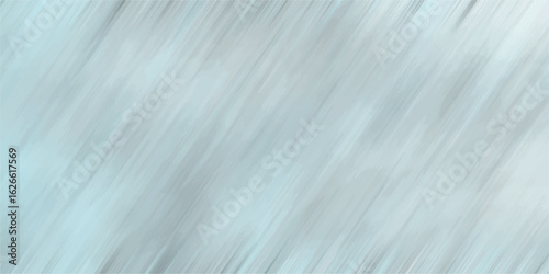 Artistic painted texture with diagonal brush strokes in cool blue and gray tones depicting motion and energy