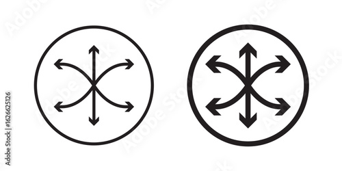 Versatile icon, outline style icon for web site or mobile app, vector graphics