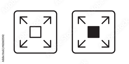 Large capacity icon, outline style icon for web site or mobile app, vector graphics