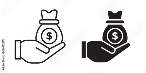 Inheritance law icon, outline style icon for web site or mobile app, vector graphics