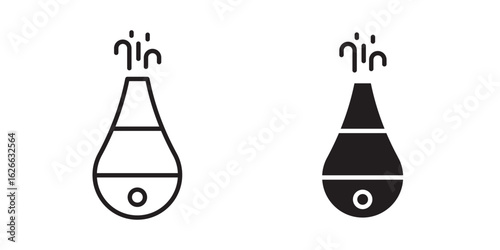 Humidifier icon, outline style icon for web site or mobile app, vector graphics