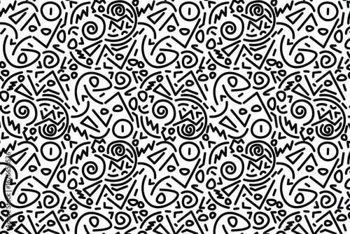 Random Stroke Pattern 32