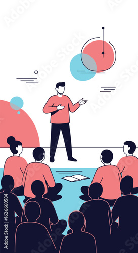 Effective communication strategies for engaging audience interaction and knowledge sharing in a collaborative learning environment