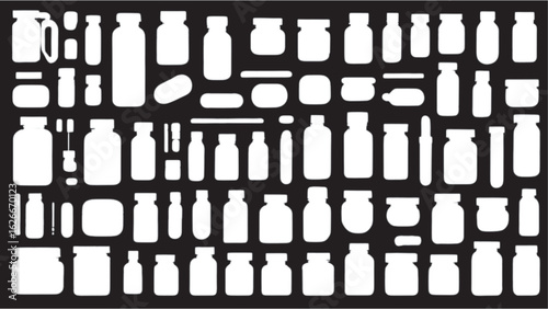 Set of metal tools and letters vector illustration icon design, black and vintage style