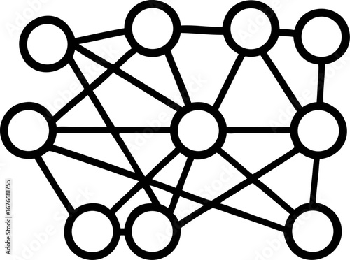 Detailed visual representation of a complex neural network architecture with interconnected layers and nodes illustrating data flow and processing stages