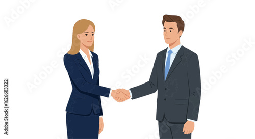 business people shaking hands