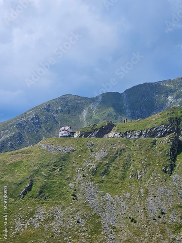 mountain landscape in the alps