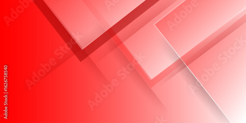 Red gradient geometric background suitable for corporate designs, promotional material. creative minimalist and various modern geometric shapes for background perfect for wallpaper business, design. 