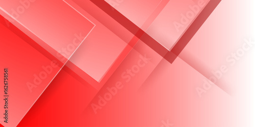 Red gradient geometric background suitable for corporate designs, promotional material. creative minimalist and various modern geometric shapes for background perfect for wallpaper business, design. 
