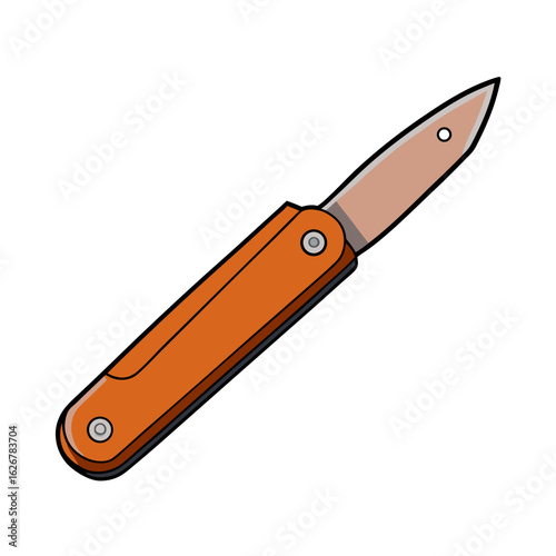 Creative Folding Knife Vector Style