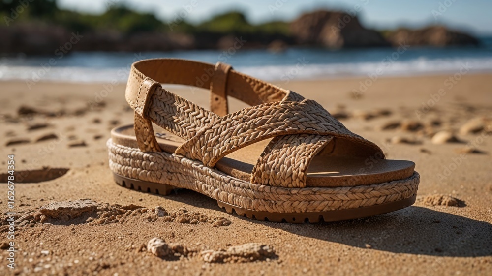 Naklejka premium Stylish Summer Sandal