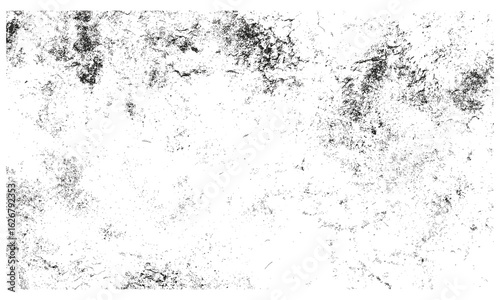 Distressed grunge background texture with grainy dust overlay. Abstract vintage stone, concrete, dirt, noise surface pattern. Retro rough wall effect, halftone ink art, decorative grey design