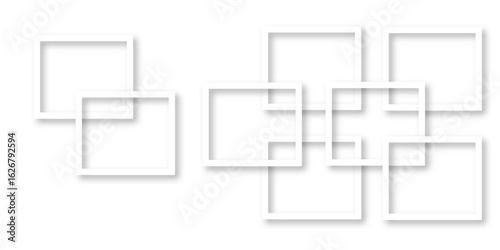 Abstract background with lines. luxury white geometric random lines with pattern. Modern white transparent material in triangle and squares shapes. abstract background vector illustration.
