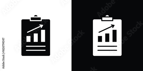 Marketing strategy icon, glyph style icon for web site or mobile app