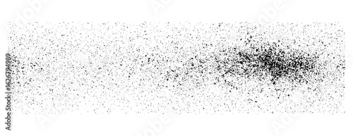 Vintage distressed grunge background with noisy speckles, grains, and splattered ink overlay. Halftone texture on rough paper, vector design with retro concrete, dust