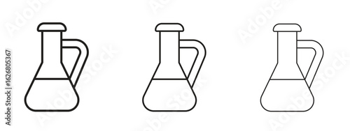 Vinegar icon. Hand drawn minimalism style vector illustration