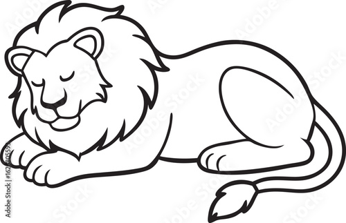 Lion Icon Vector Set – Bold Outline Jungle Animal, Mascot, Shield, Silhouette, Tattoo & Coloring Page Design	