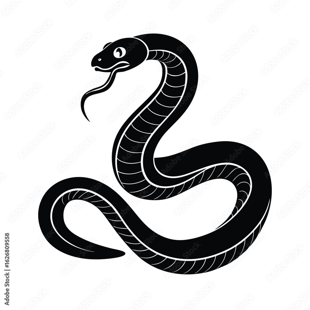 Naklejka premium snake.eps