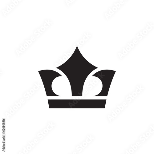 Unique crown logo Modern and minimalist vector and abstract logo