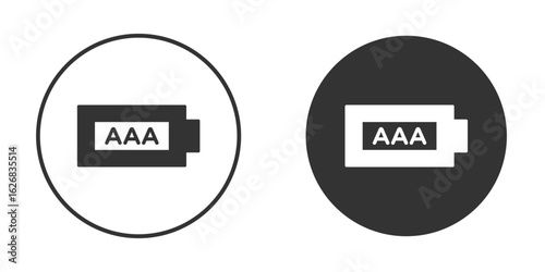 AAA battery icon